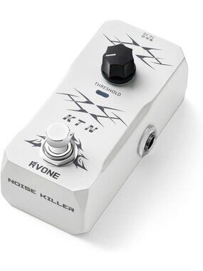 Intelligent Noise Suppressor Guitar Pedal with Smart Threshold & True Bypass